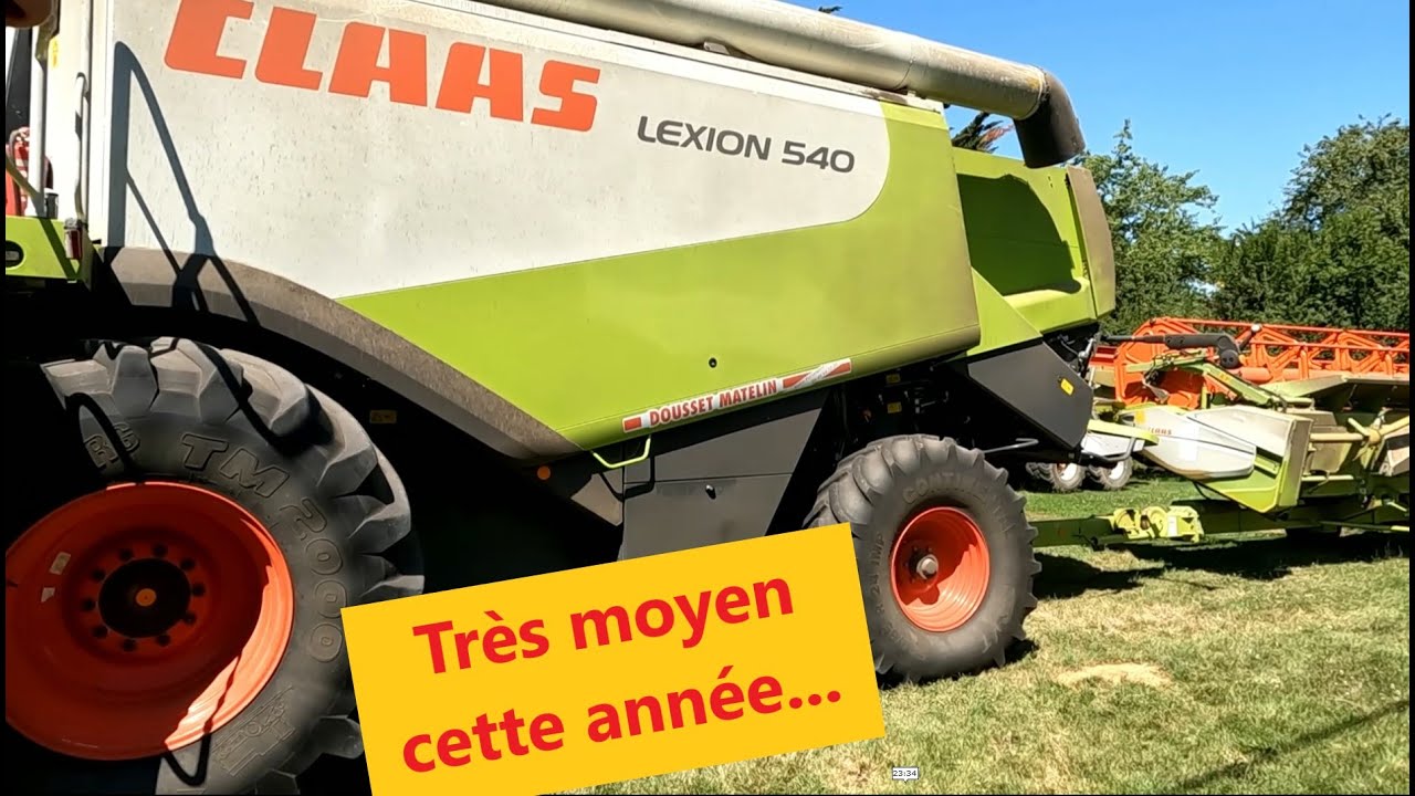 Moisson de blé - 2022