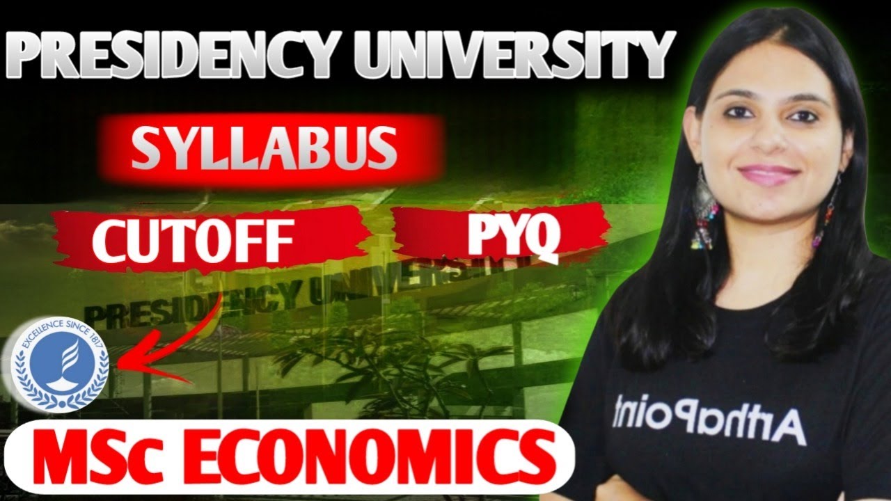 Presidency University MSc Economics | Sample Paper , Paper Pattern , PYQ | WBJEEB | Jadavpur MA Eco