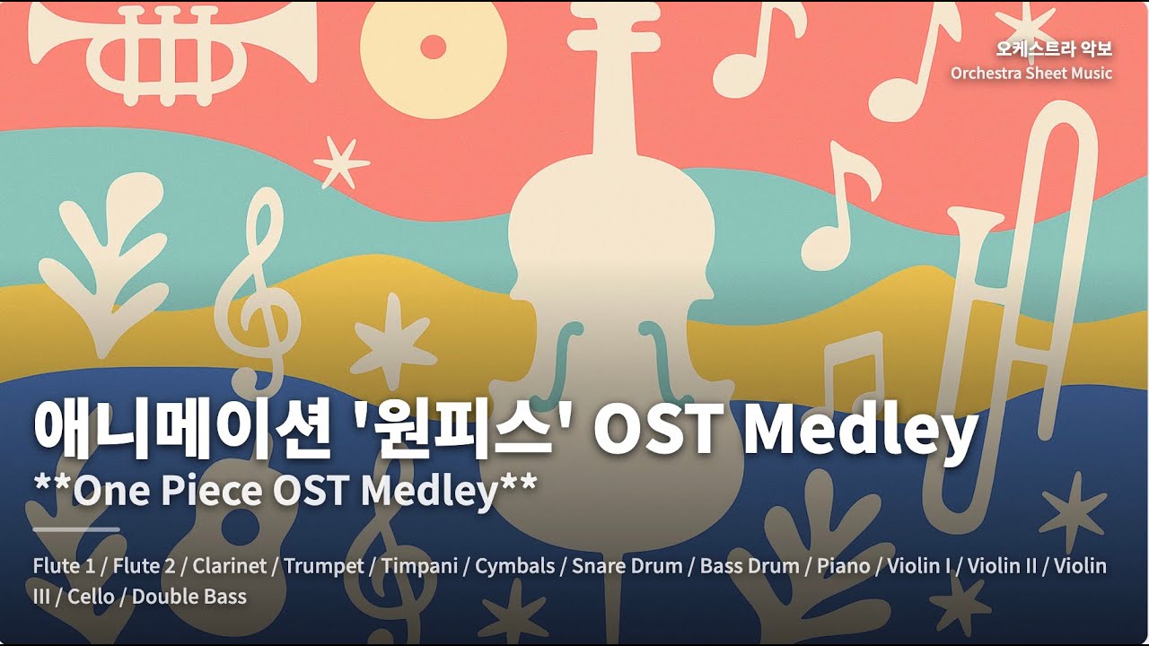 애니메이션 '원피스' OST Medley (Orchestra Cover)