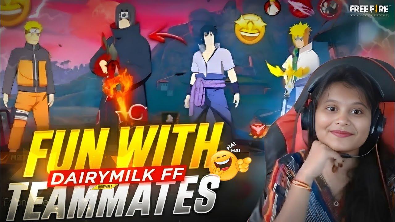 FUN WITH TEAMATES 😂 BOOYAH MISS🥹😭😭 #garenafreefire #fflive #girlgamer #funny #booyah #reaction 
