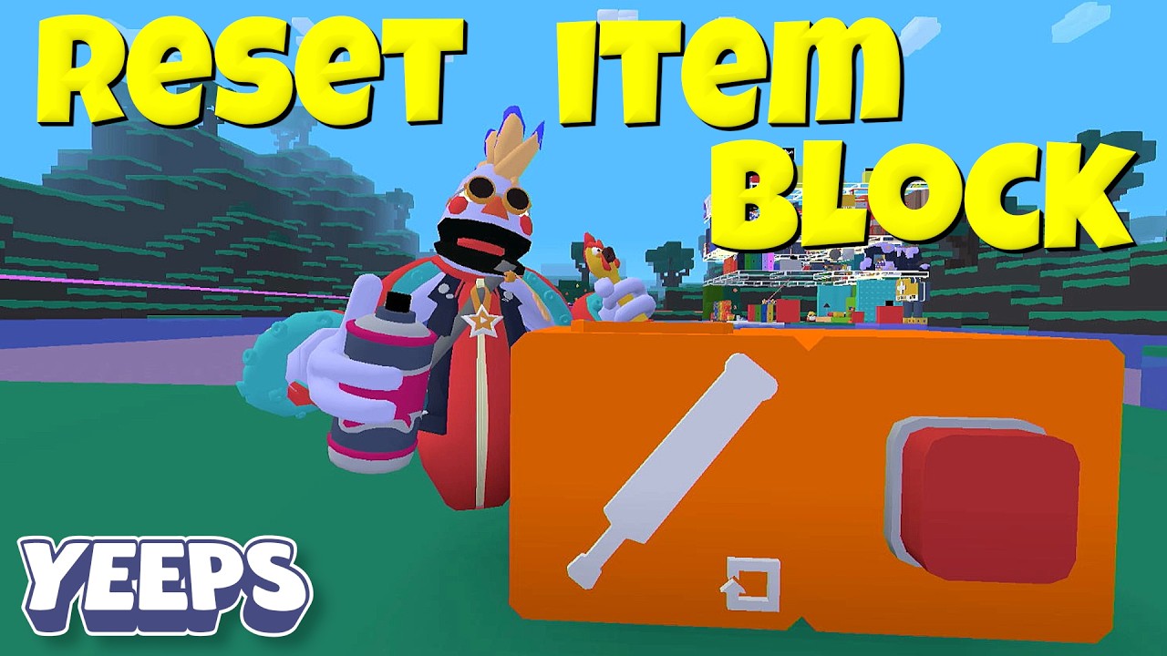 What The Heck Does It Do? Yeeps Reset Item Block  #yeeps