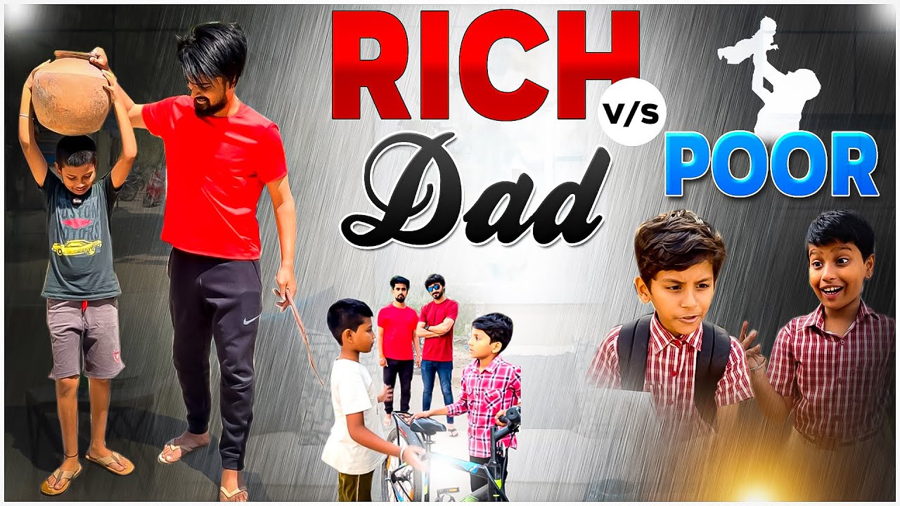 Rich Dad vs Poor Dad - 5 #sad #trending #love #happy #viral #poor #dad #friends #rich #reels #father