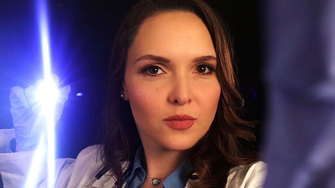 [ASMR] CRANIAL NERVE EXAM || Soft Spoken Doctor Roleplay || Eye Exam