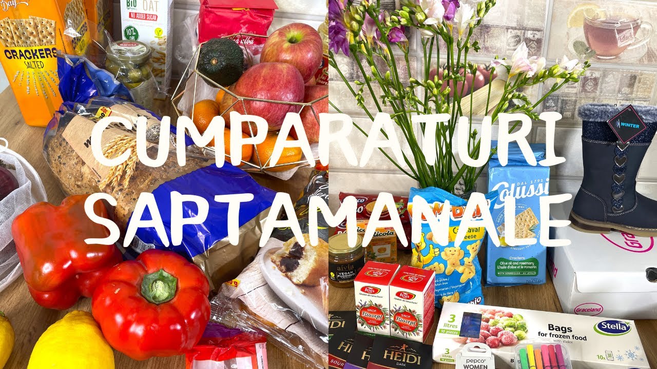 Ce am cumparat cu 700 lei, intr-o saptamana. 🛒🍕🥖🥚 | ALIELA