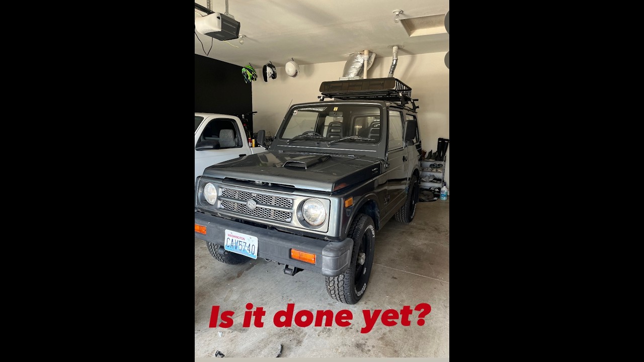 K swap jimny, is it done yet?