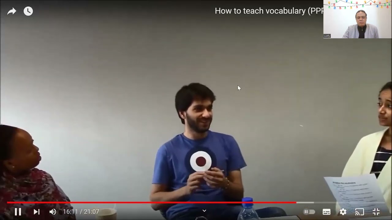 Mini TEFL  Session 4  Semi controlled and freer practice
