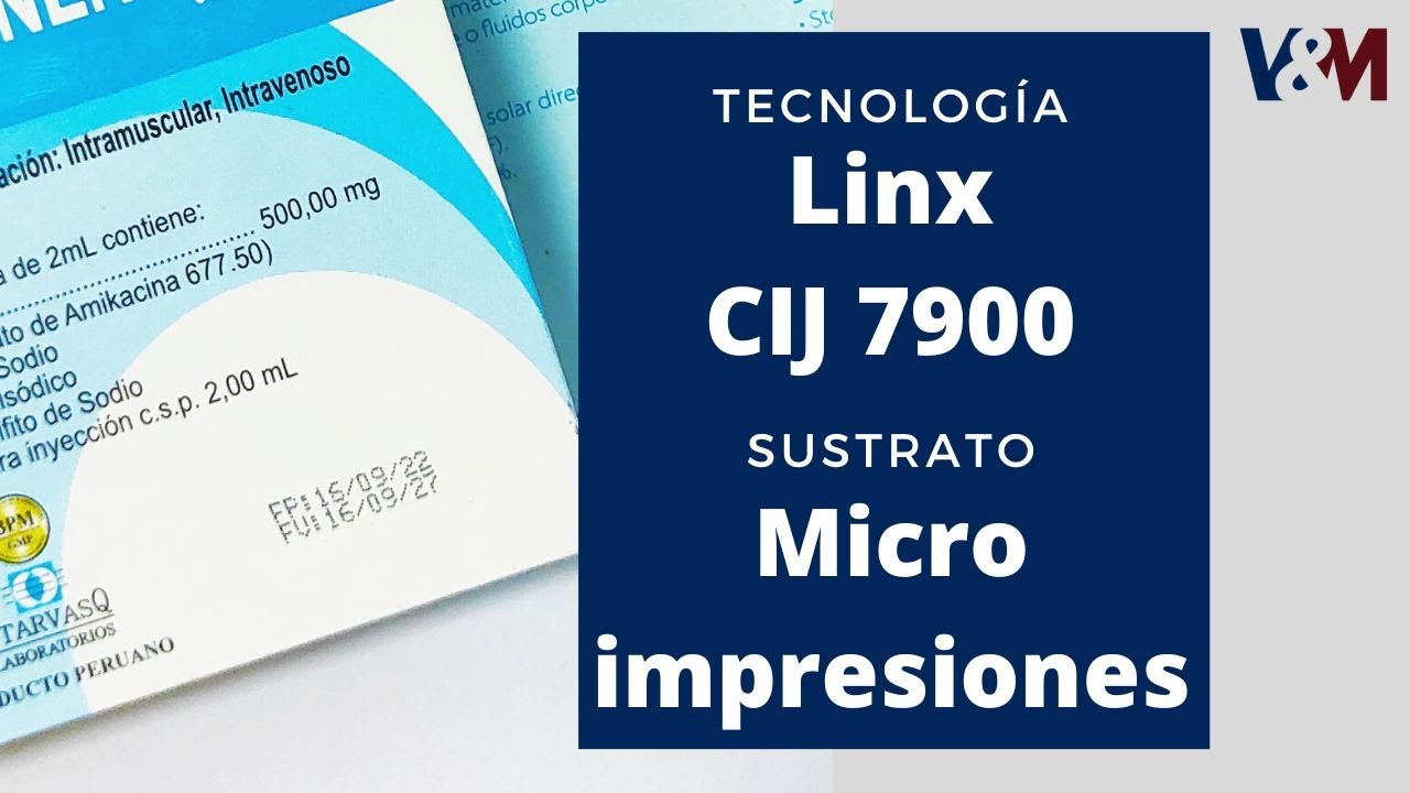 Demostración de microimpresiones en diversos sustratos con la codificadora inkjet Linx 7900