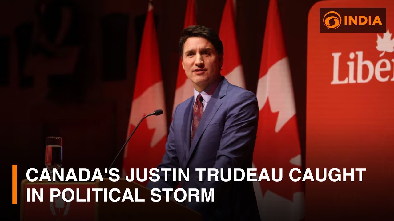 Canada's Trudeau caught in political storm after his finance minister quit