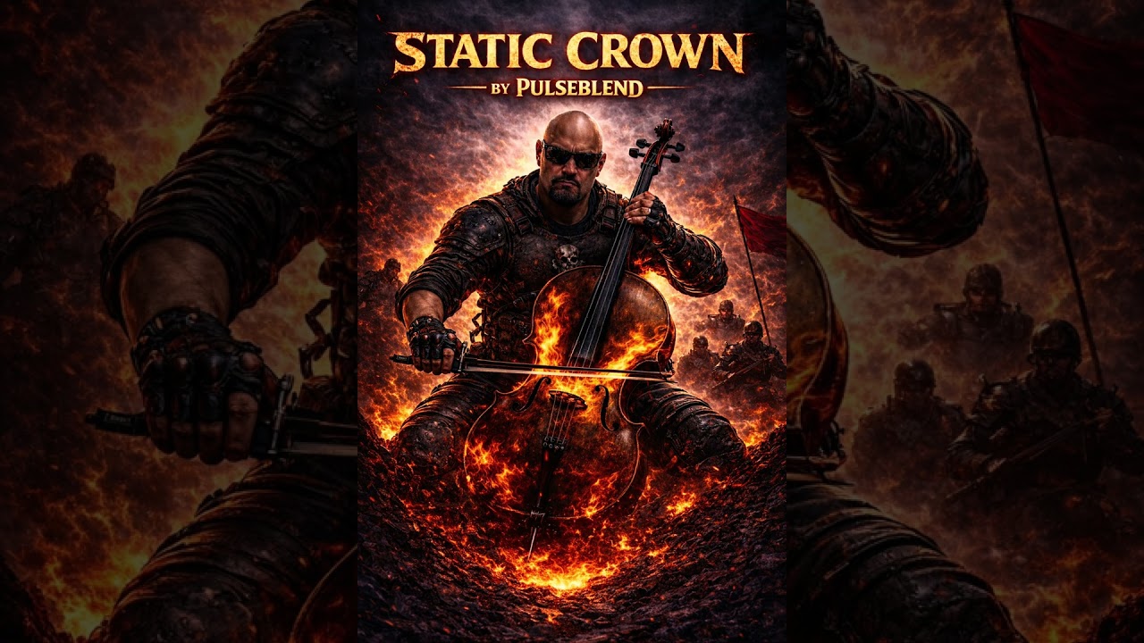 Static Crown – Pulseblend | Cello-Driven Symphonic Metal Anthem