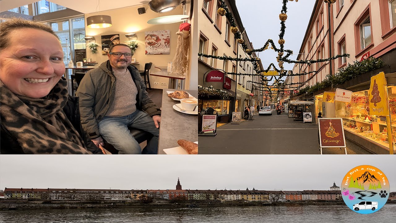 Van Life Germany exploring Würzburg at Christmas