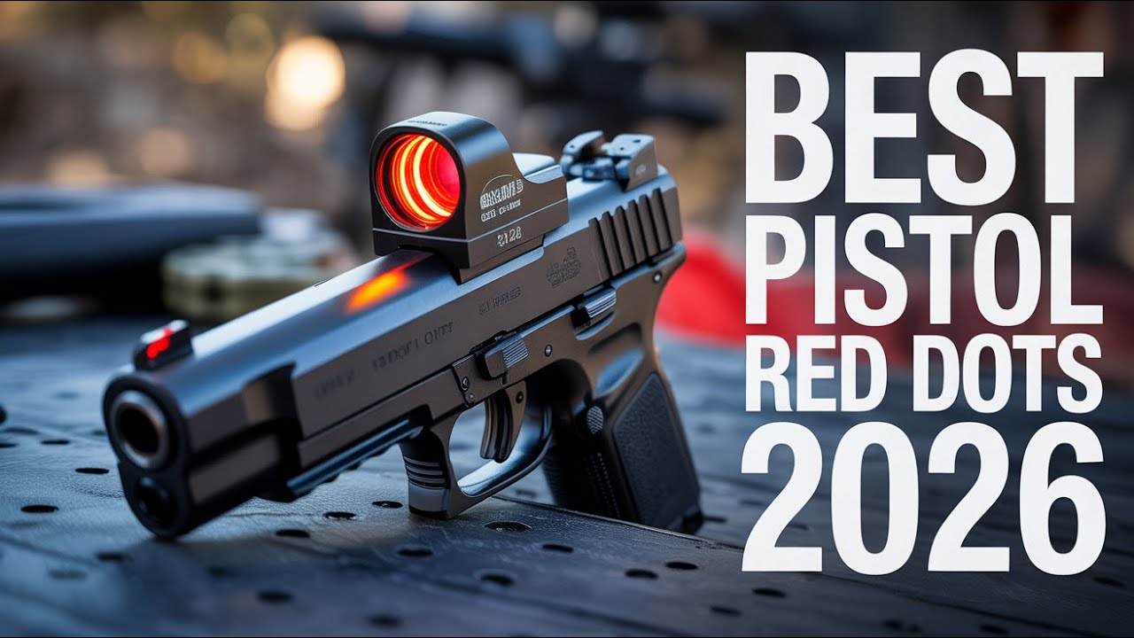🔥 Top 5 Best Pistol Red Dots in 2026! 🎯 Upgrade Your Aim Now