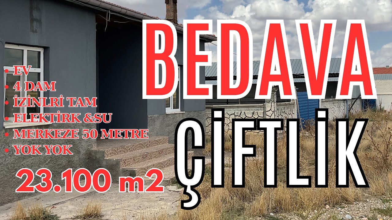 23.100 METRE² ÇİFTLİK ACİL SATILIK  | PARAYLA YAPAMASSIN (FİYAT ÇOK HESAPLI )