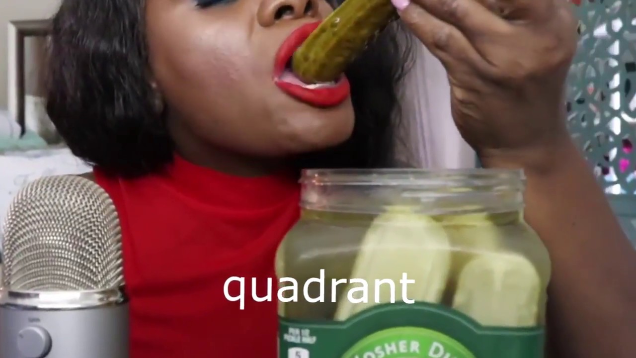 Ali A Intro Meme  ASMR Pickle Eating with boyfriend