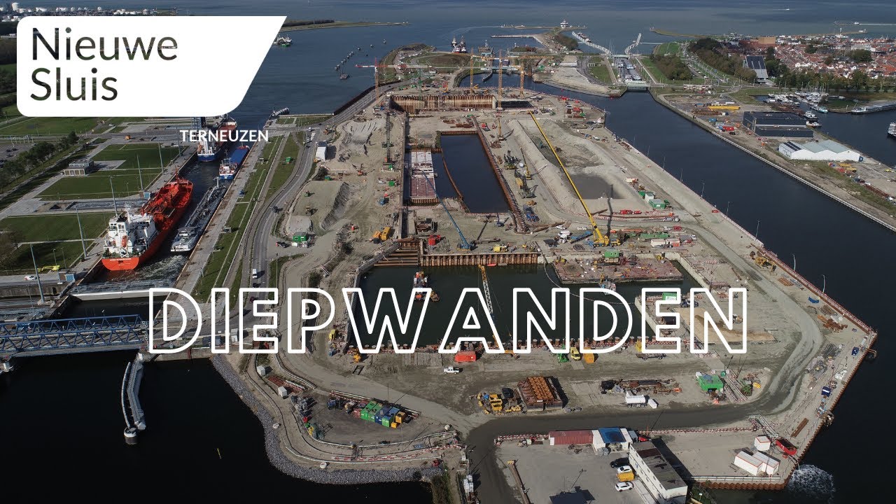 Diepwanden Nieuwe Sluis Terneuzen