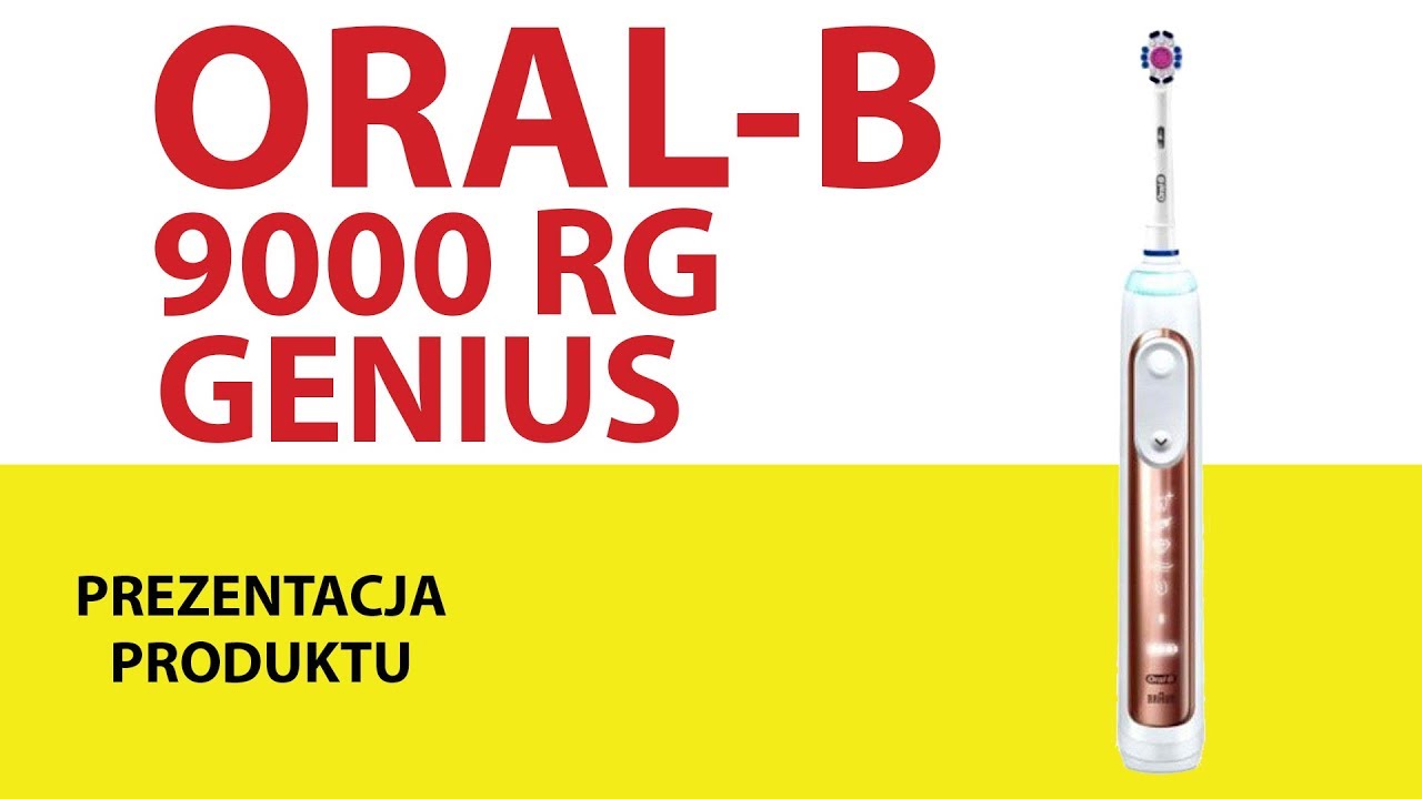 Szczoteczka rotacyjna ORAL-B Genius 9000 RoseGold