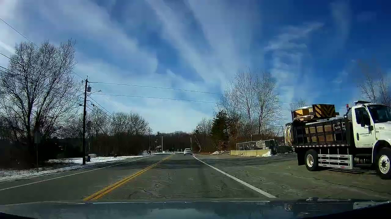Driving through Lincoln and Smithfield, Rhode Island