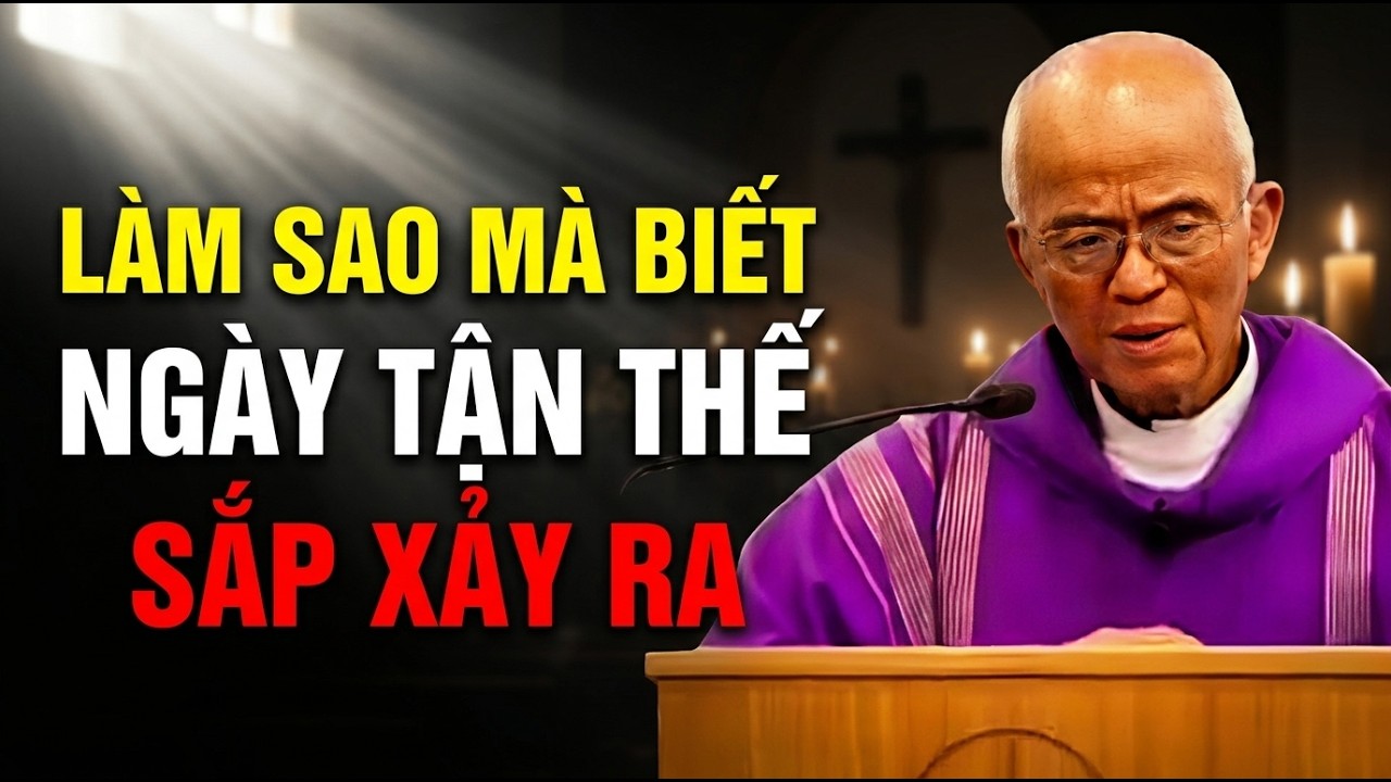 LÀM SAO ĐỂ BIẾT ĐƯỢC NGÀY TẬN THẾ SẮP XẢY RA . BÀI GIẢNG HAY NHẤT CỦA CHA HỒNG