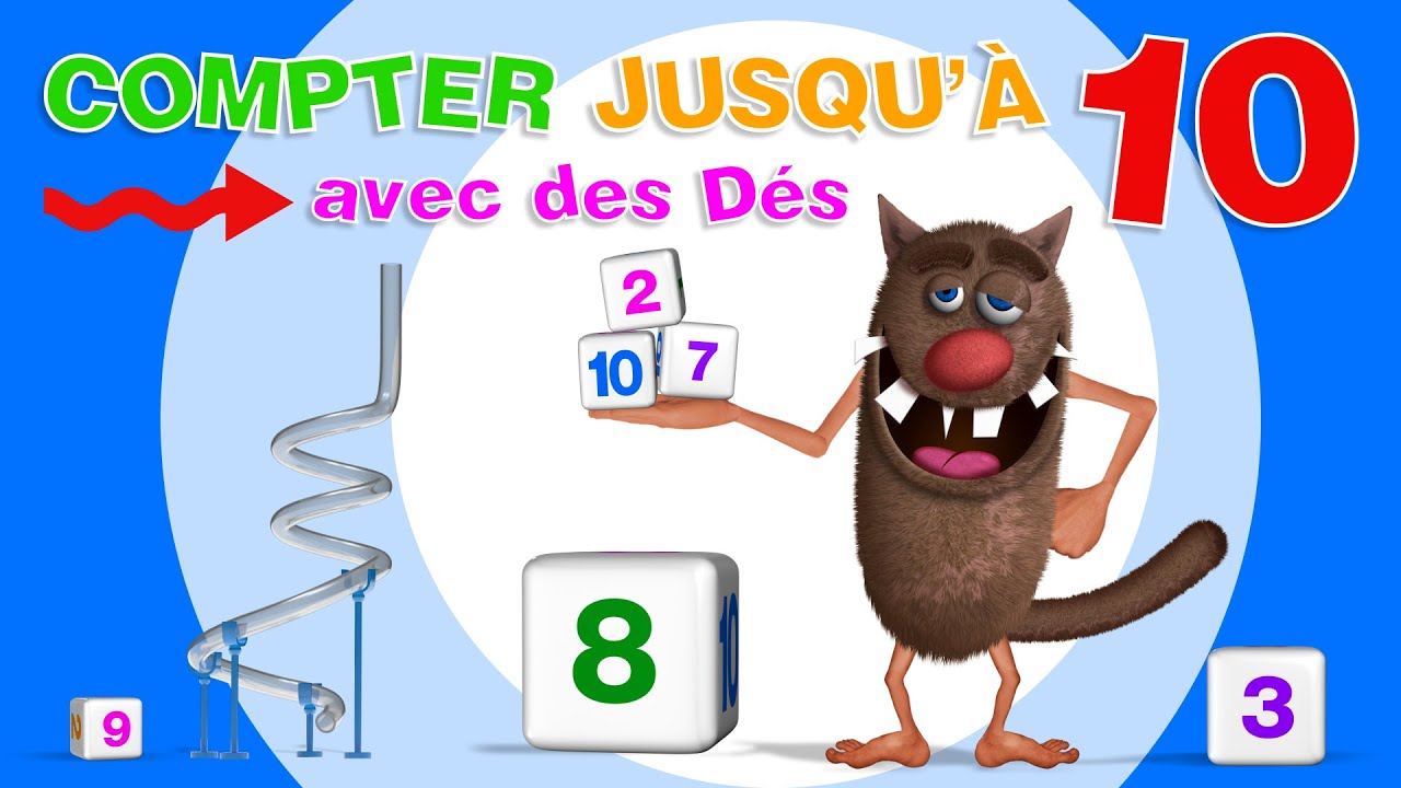 Foufou - Compter Jusqu'à 10 avec des Dés pour les enfants (Learn to count with Dice for kids) (S03)