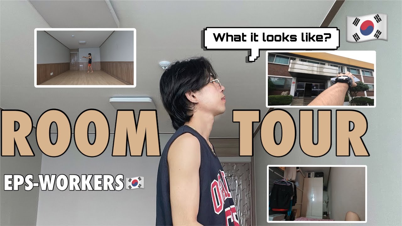 ROOM TOUR l EPS WORKERS in SOUTH KOREA🇰🇷🏠 + cleaning day🧹