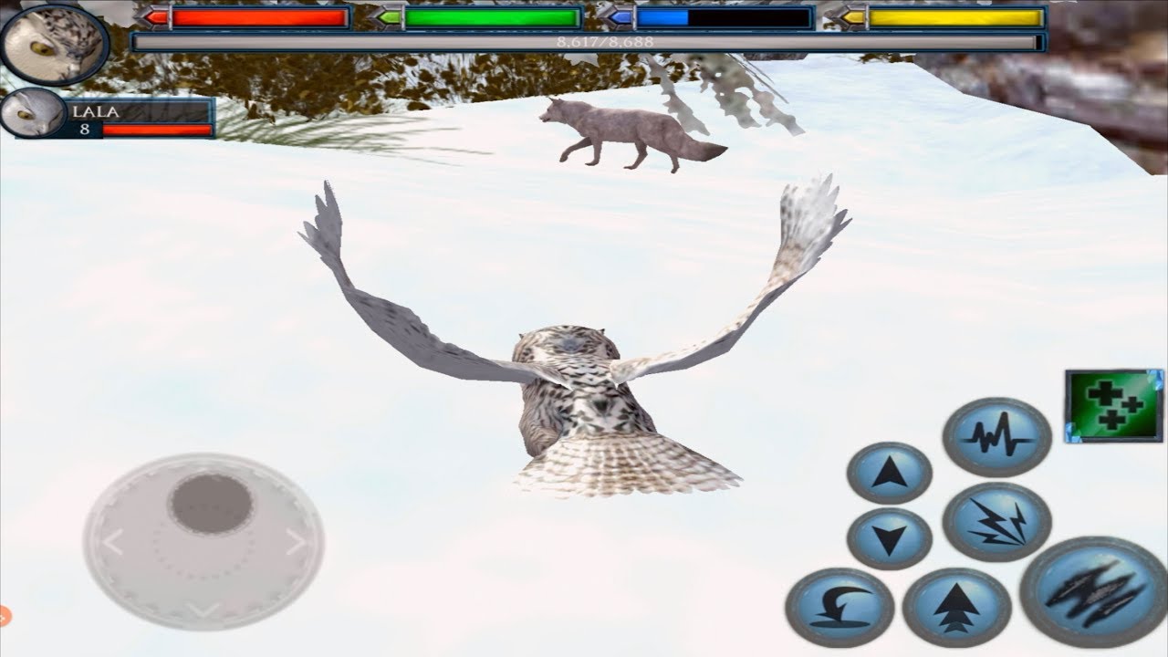 🦉Furious Arctic Owl VS 🦊Angry Arctic Fox Boss, Ultimate Arctic Simulator