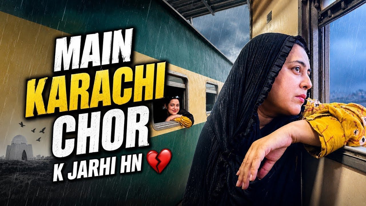 Nayi zindagi ❤| Alvida Karachi | Train journey vlog | Tashaz vlogs