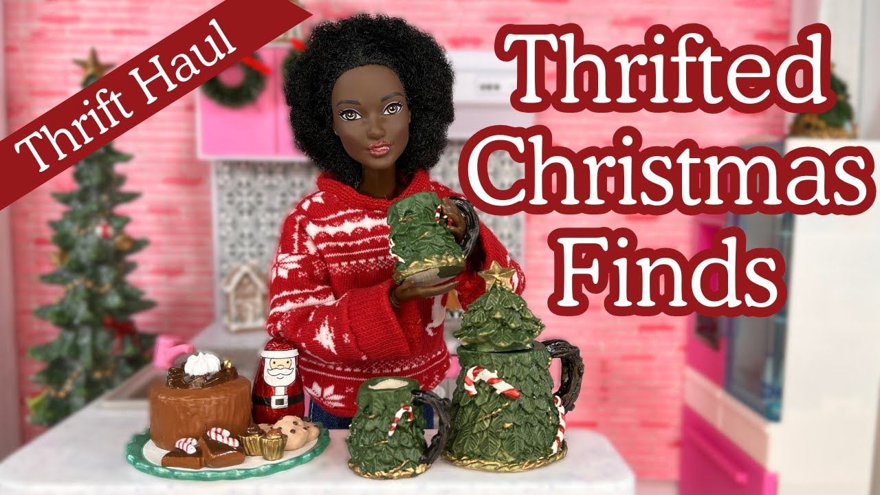 Thrift Haul! Unboxing vintage Christmas minis