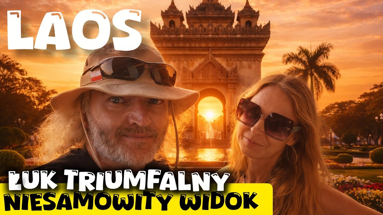 Paryż w środku Azji?! ✨ Ten jeden budynek w Laosie ZMIENIA WSZYSTKO! Patuxai Łuk Triumfalny