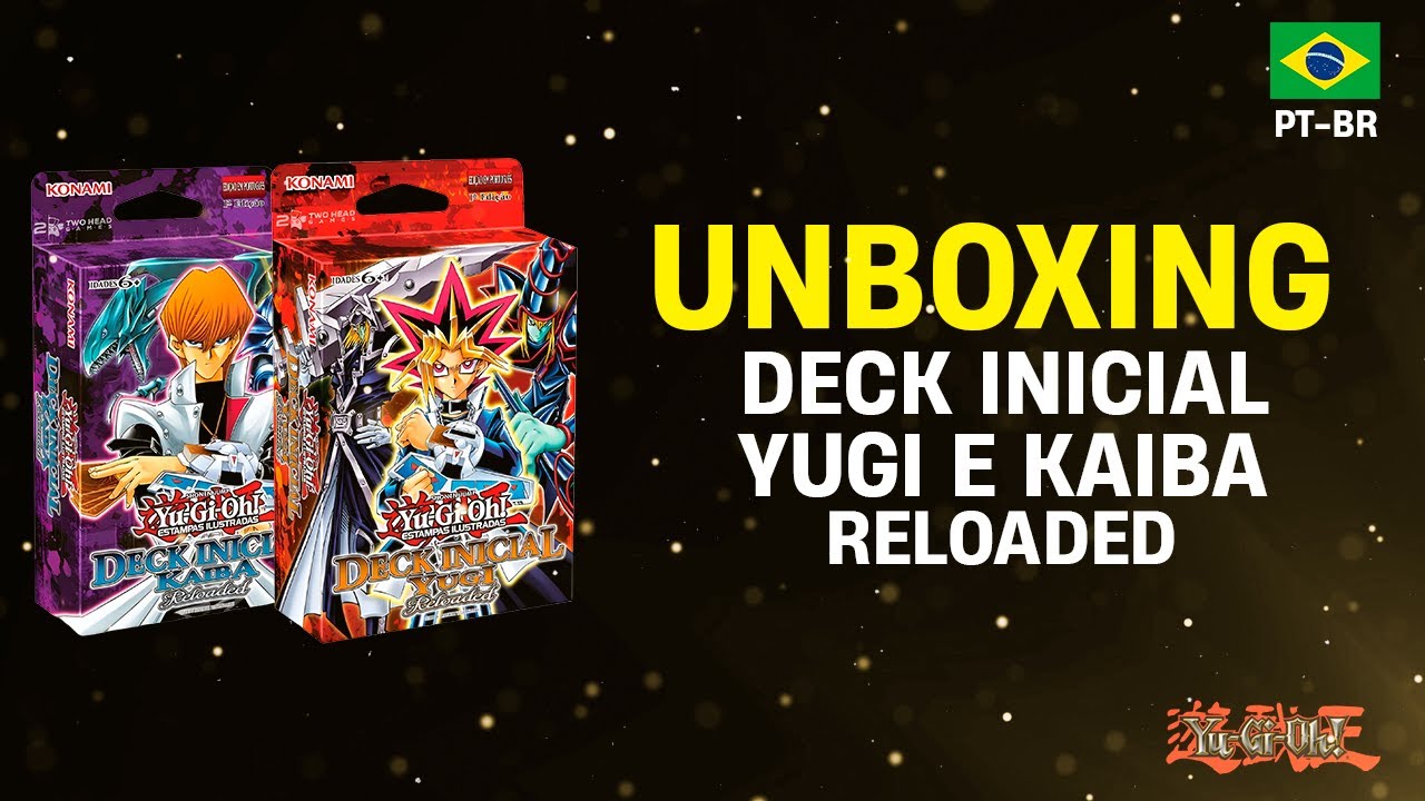 Unboxing Deck Inicial do Yugi e Kaiba: Reloaded - YuGiOh! - (PT-BR) #2