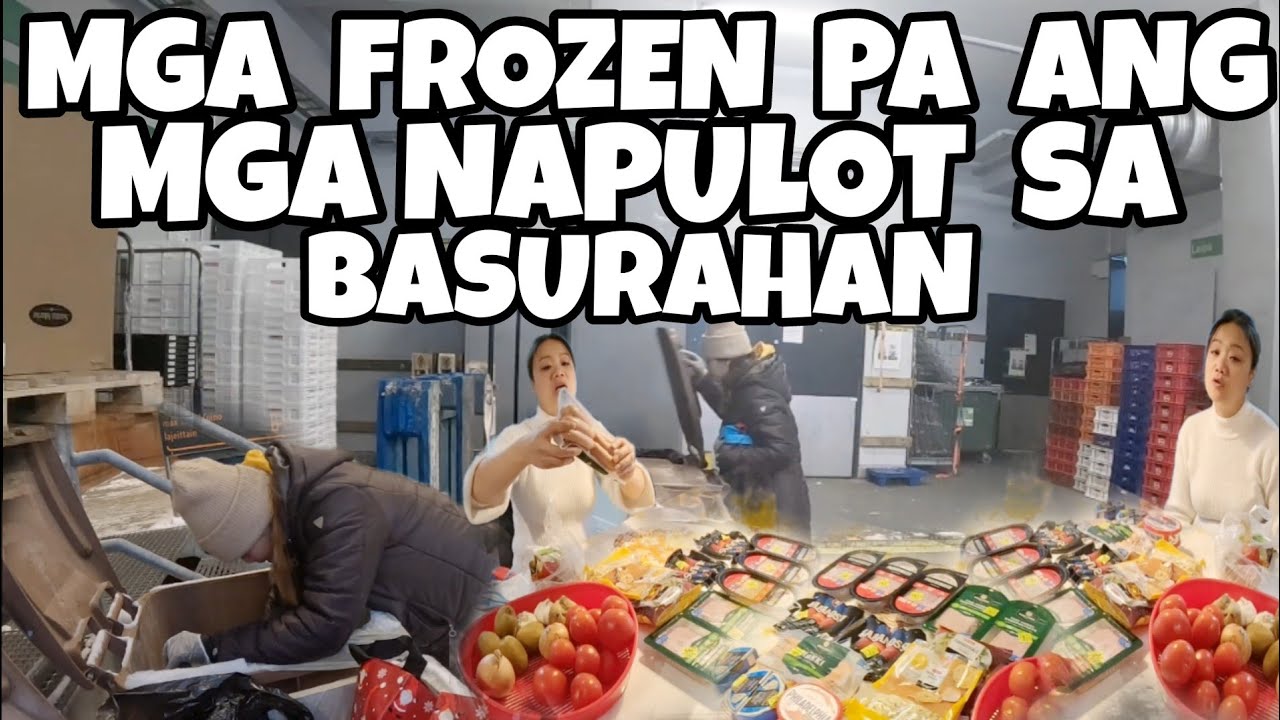 NADALI DIN SA MR. BIN NA HINDI SINUSUKUAN ANG MGA FROZEN GROCERIES | DUMPSTER DIVING | THAI-FINNISH