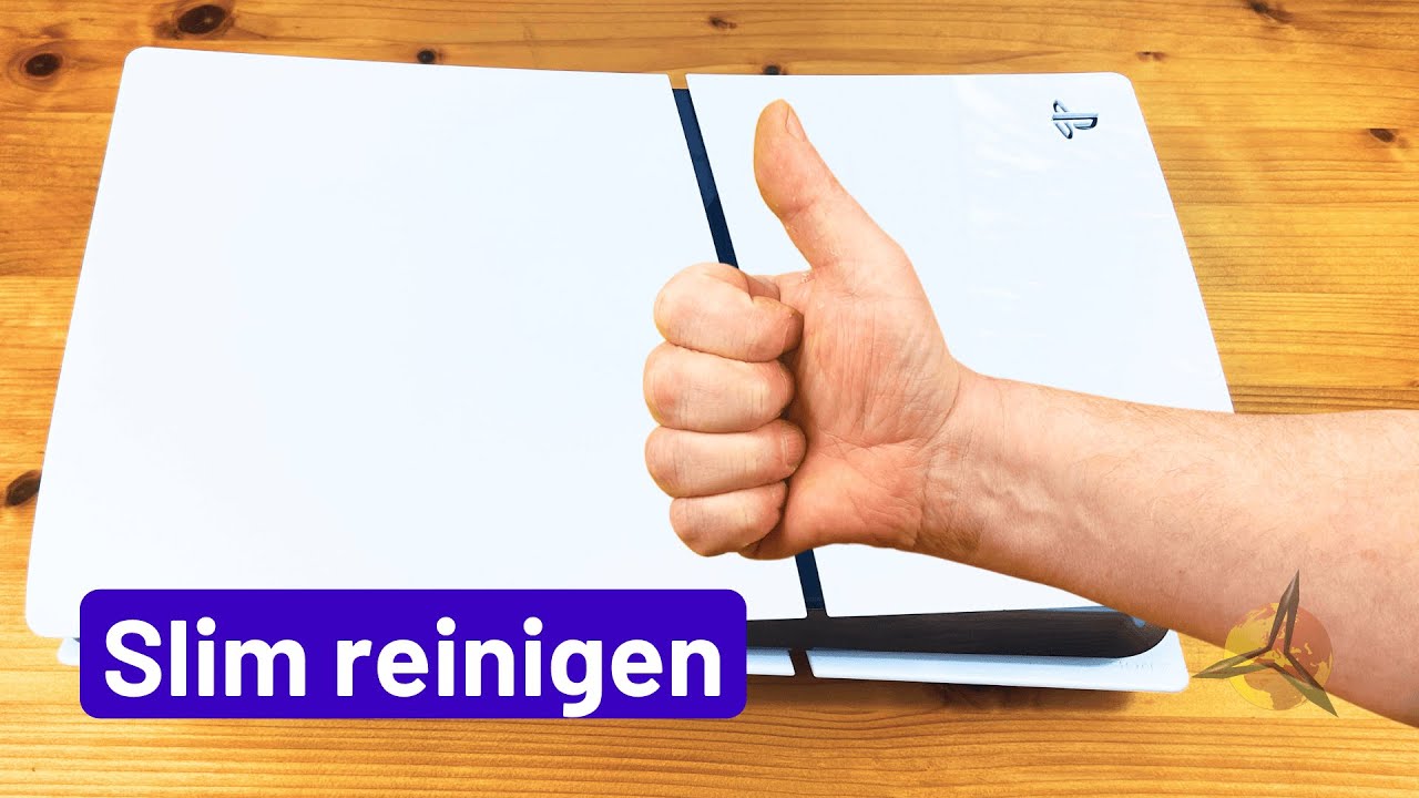 PS5 Slim reinigen - Schritt f&uuml;r Schritt Anleitung