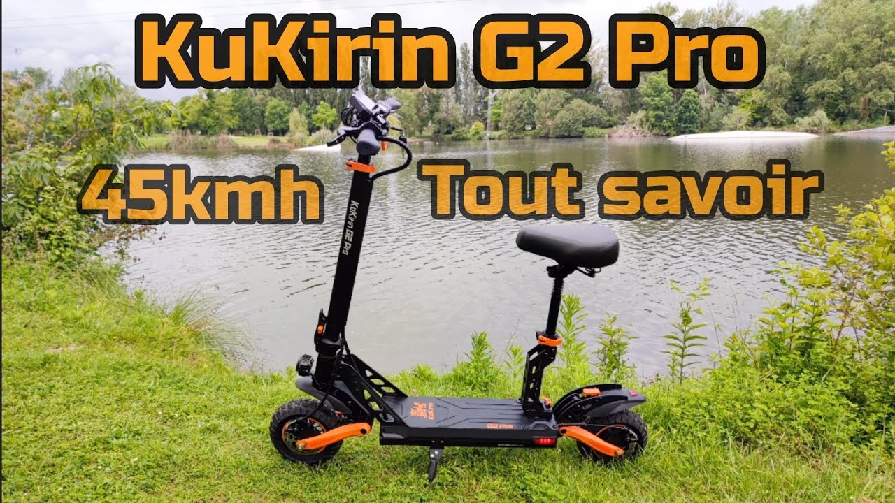 Avec ou Sans Selle ?! KuKirin G2 Pro - La trottinette électrique modulable de KuKirin-Scooter.com