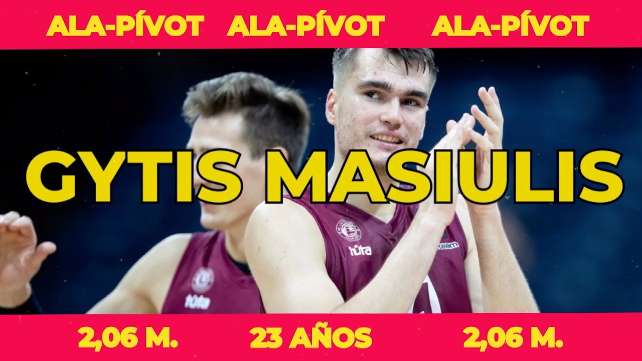 Así juega GYTIS MASIULIS: nuevo fichaje de RETAbet Bilbao Basket