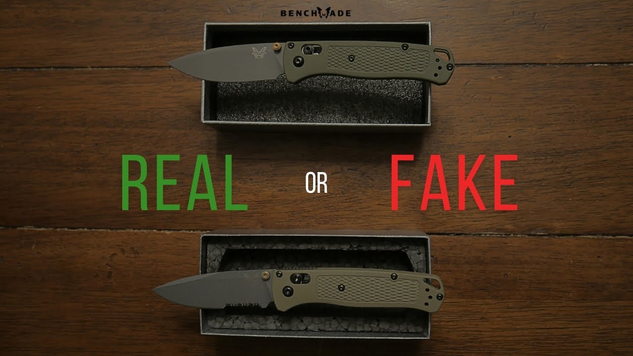 How To Spot A Fake BENCHMADE