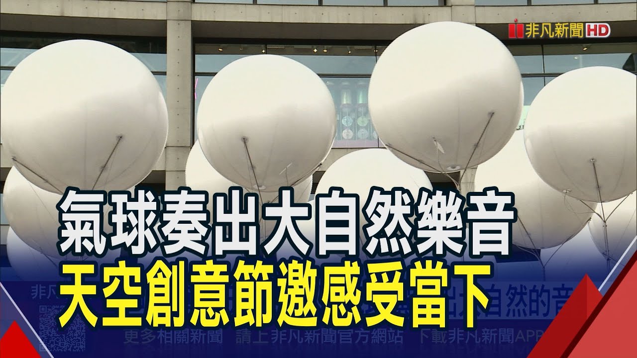 臺北文創天空創意節登場 2作品脫穎而出! 天空能