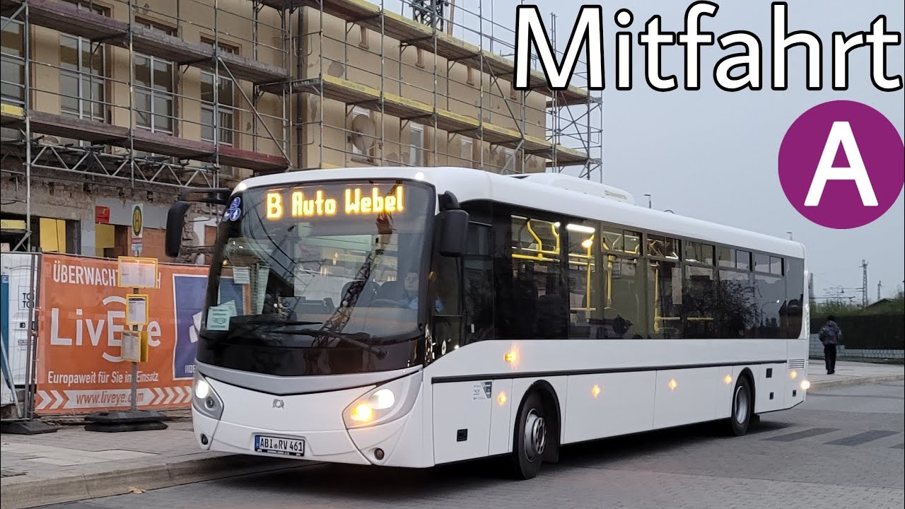 Mitfahrt | SOR ICN 12 | Linie A | Delitzsch unterer Bahnhof ↺