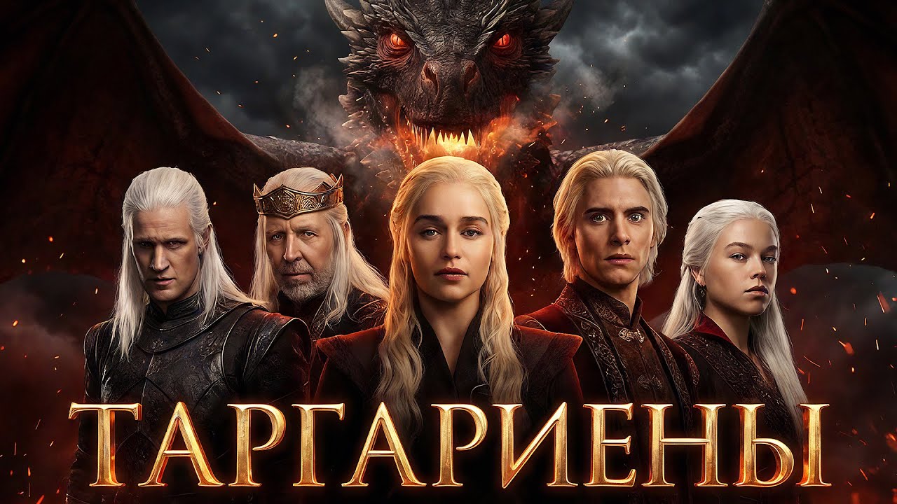 ТАРГАРИЕНЫ - Вы Даже Не Представляете Кем Они Были На САМОМ ДЕЛЕ! (Игра Престолов, Дом Дракона)