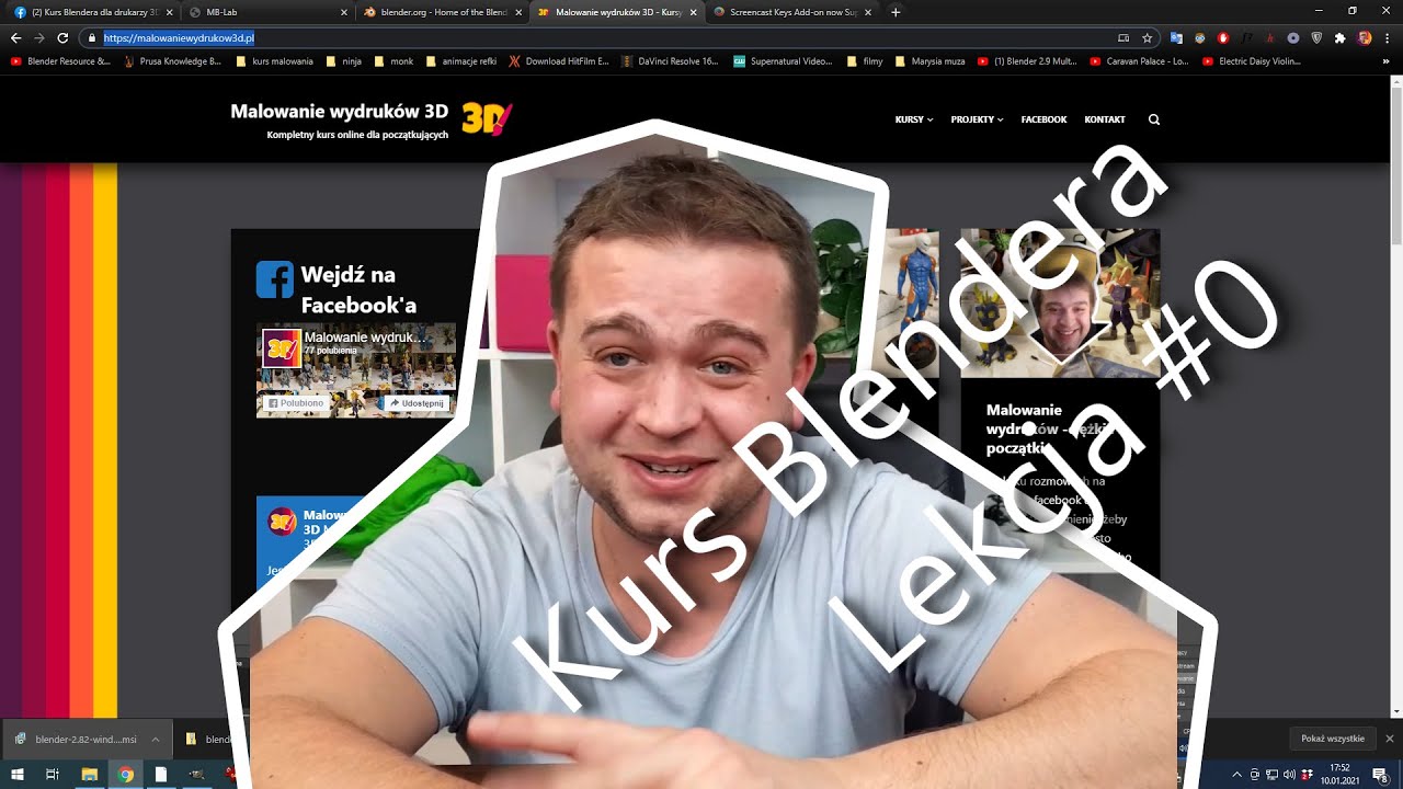 Kurs Blendera dla drukarzy 3D - lekcja 0