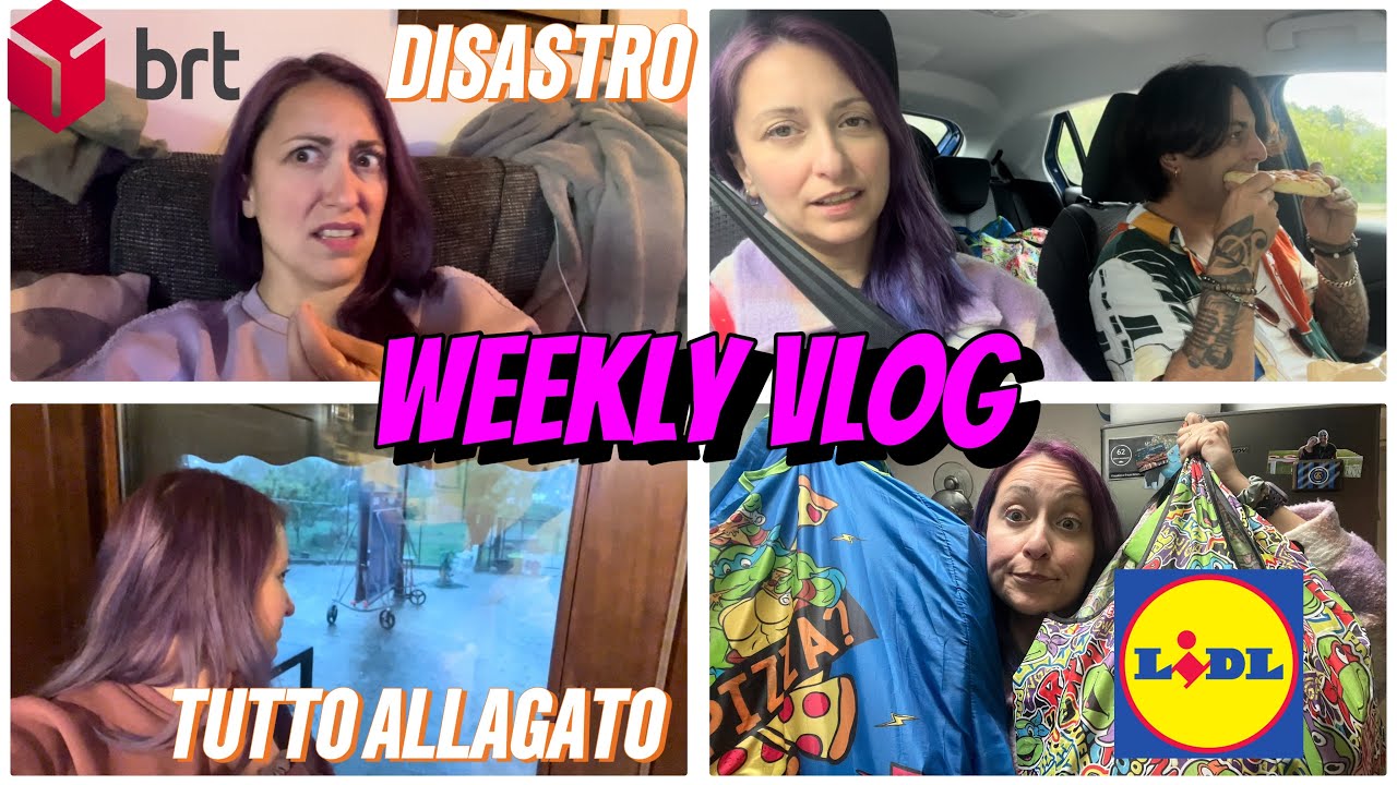 WEEKLY VLOG Svuota la spesa LIDL BARTOLINI mi prende in giro
