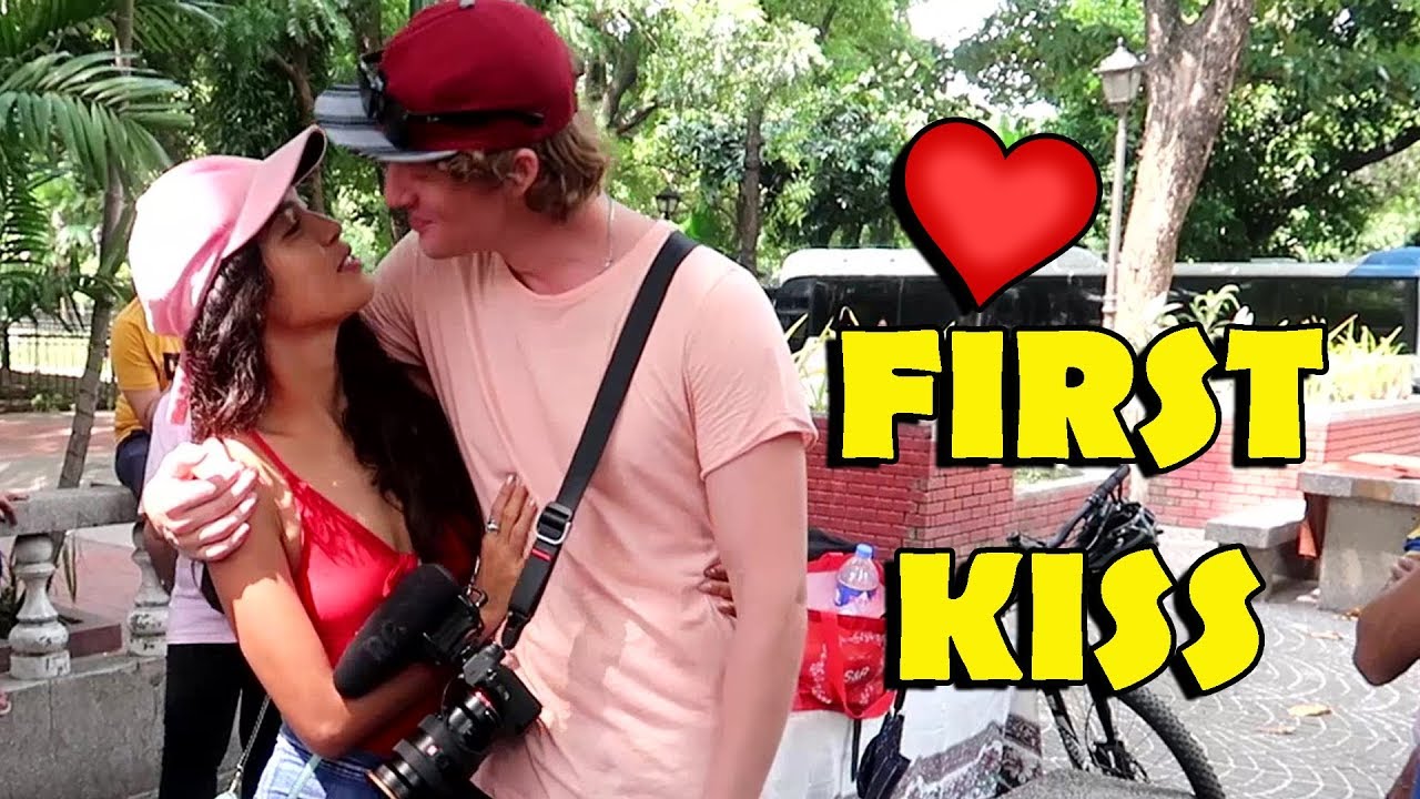 OUR FIRST KISS IN PUBLIC