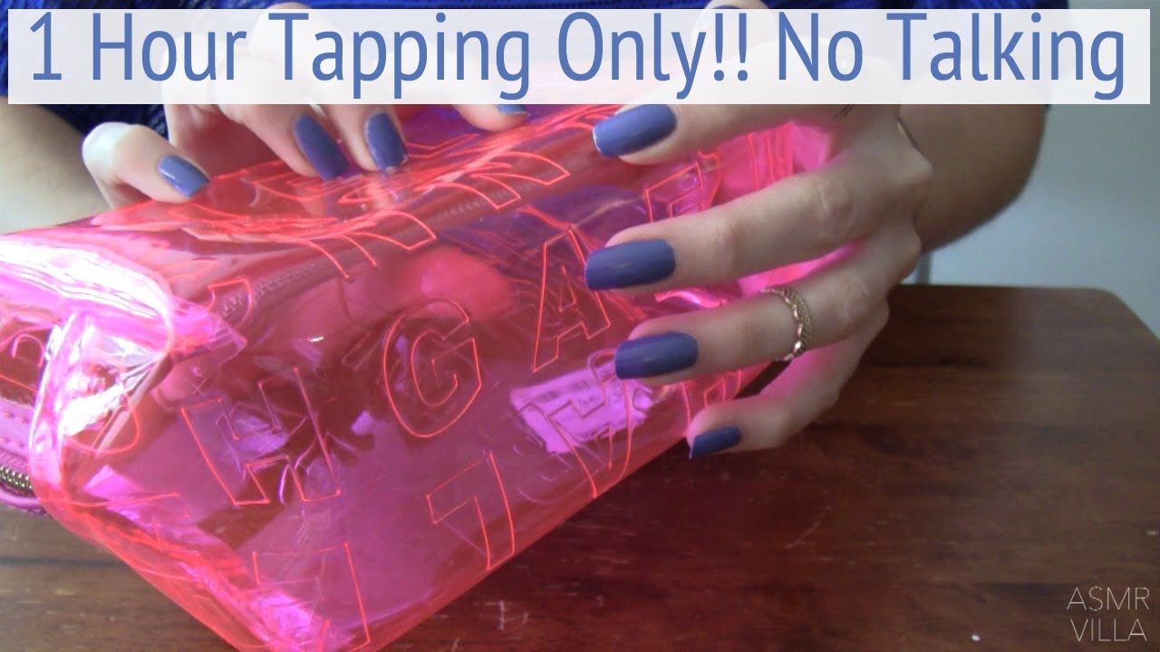 ASMR * 1 Hour Tapping Only!!! * Fast Tapping * No Talking * ASMRVilla