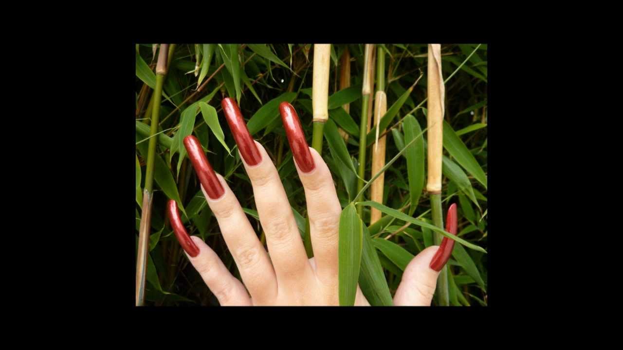 9. Nail Art & Manicure Designs On Long Real Natural Nails Video