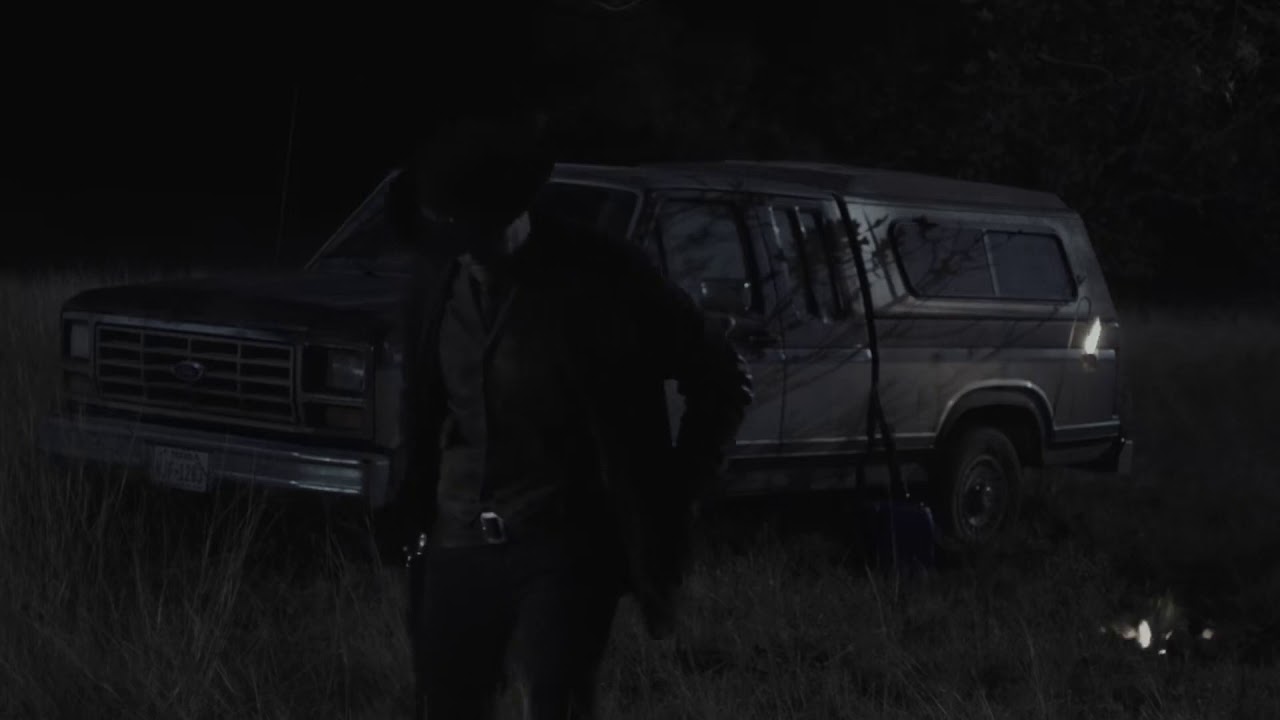 Fear The Walking Dead S4E1 - Morgan meets John | Forest scene