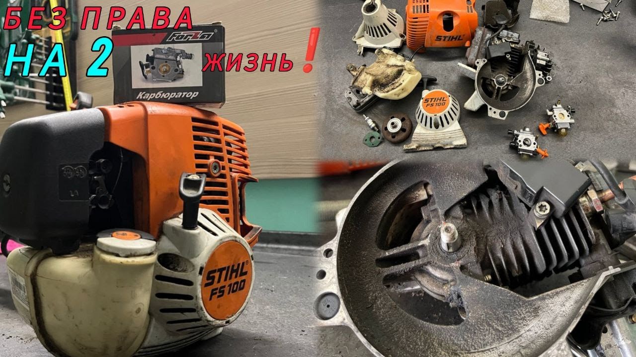 Диагностика STIHL FS 100 / Без ПРАВА  на 2 ЖИЗНЬ