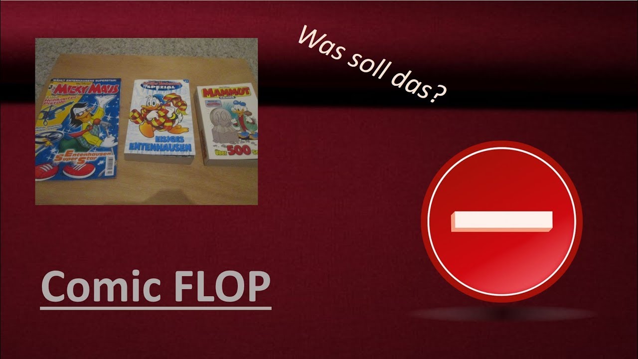 FLOPS der Donald Duck Comics