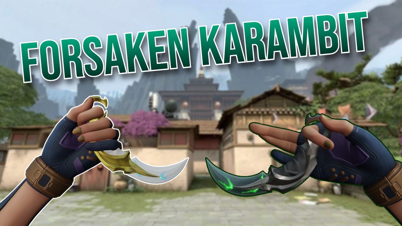 Forsaken Karambit - VALORANT Skin Concept
