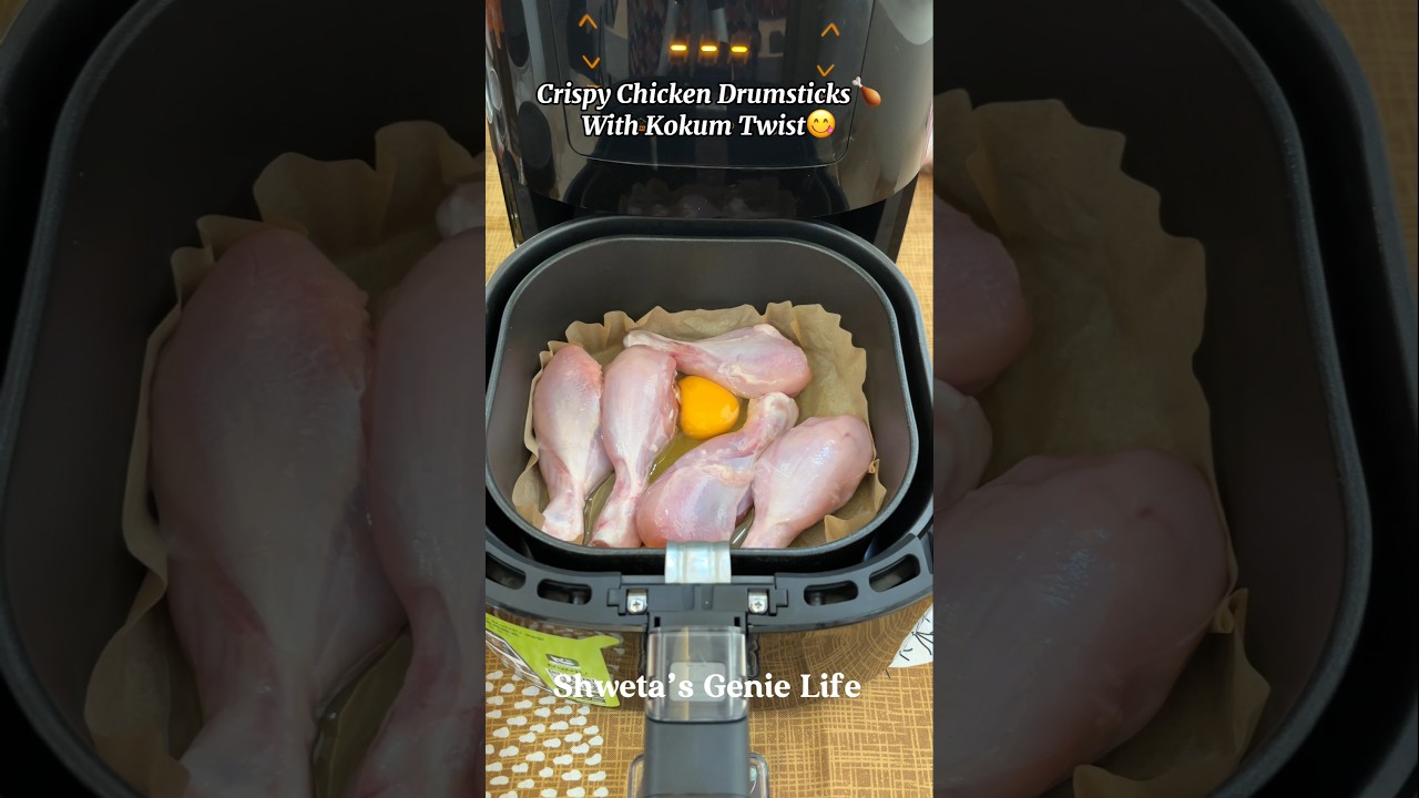 Crispy Chicken Drumsticks🍗Recipe in Air Fryer😋#shorts #viral #trending #ytshorts #reels #youtube
