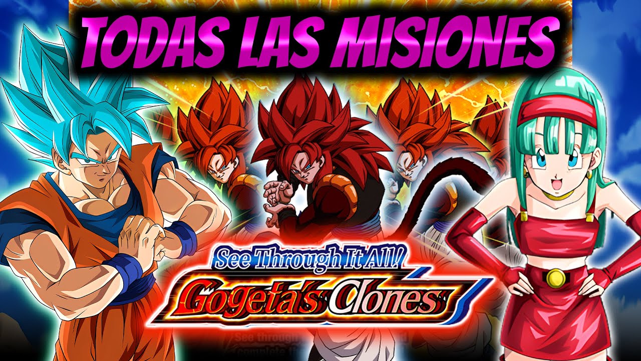 GOLPEANDO AL VERDADERO! - TODAS LAS MISIONES (¿Podrás diferenciarlo? Gogeta clonado)