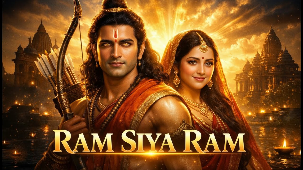 Ram Siya Ram | Jai Jai Ram 🙏 | Divine Bhajan | Peaceful Devotional Song