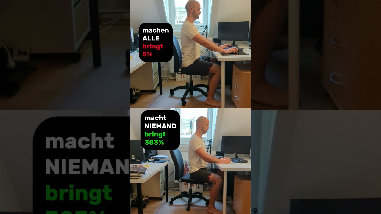 Gute Rückenübung im SITZEN?! 😲