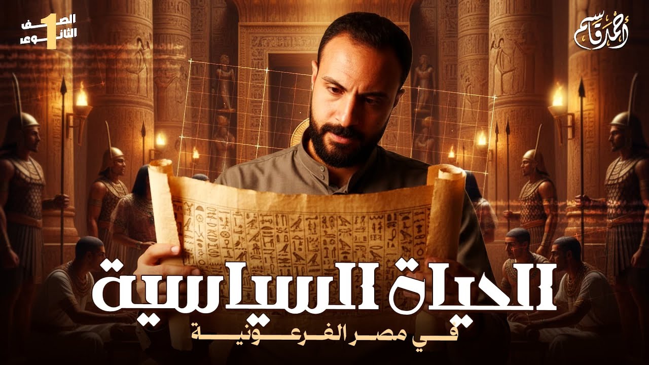 شرح درس الحياة السياسية والإدارية | تاريخ أولى ثانوي 2026 | مع أحمد قاسم الجزء الثاني